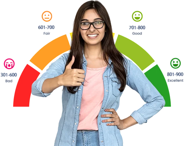 Bankbriz- good & bad CIBIL score report
