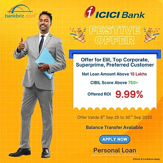 ICICI BANK PVT PERSONAL LOAN OFFER BY BANKBRIZ