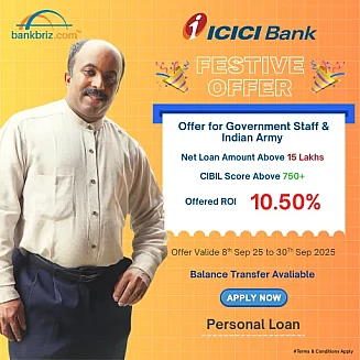 ICICI BANK PERSONAL LOAN OFFER BY BANKBRIZ