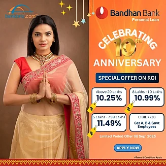 BANDHAN BANK PERSONAL LOAN OFFER BY BANKBRIZ