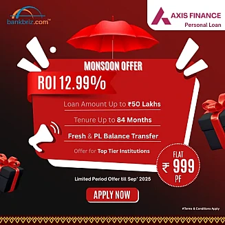 AXIS FINANCE PERSONAL LOAN OFFER BY BANKBRIZ