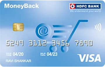 HDFC MONEYBACK Credit Card Product from Bankbriz